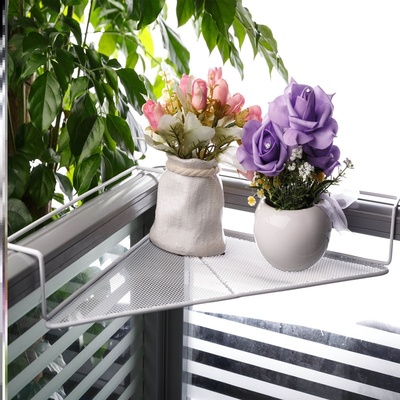 风格支架工位个性桌面护栏角落隔板支撑办公桌绿植置物架多功能