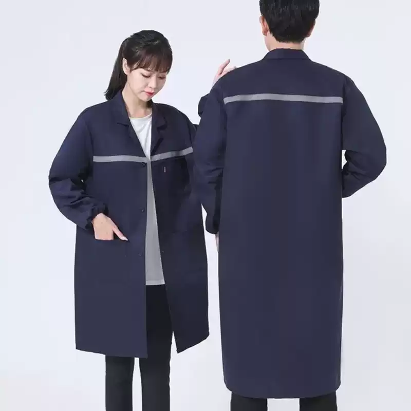 工作服大褂耐脏加厚男长款耐磨