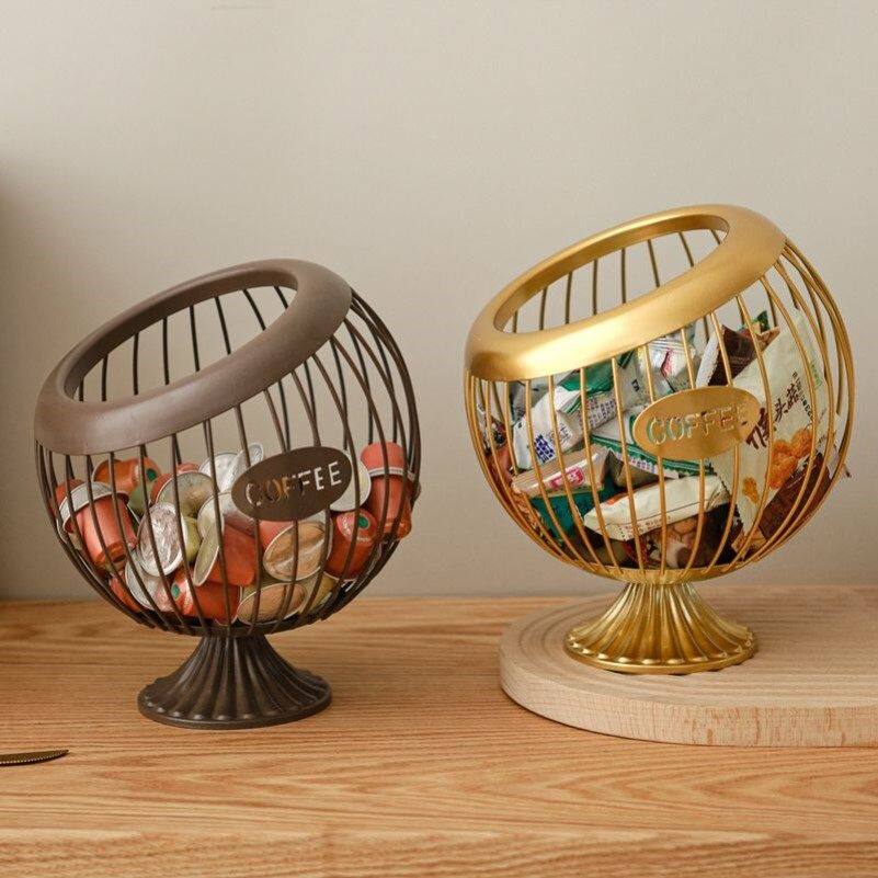 新款高颜值水果篮北欧高档零食收纳篮桌面茶几装饰摆饰糖果收纳盘,收纳整理,零食收纳筐,淘宝优惠券,粉丝福利购,淘宝优惠卷