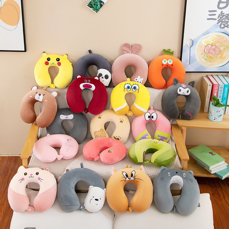 u型枕记忆海绵睡觉护颈枕办公室