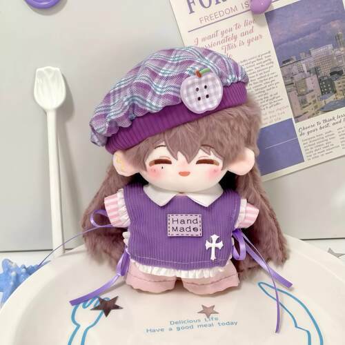 10厘米娃衣【芋泥薄巧】可爱学院风棉花娃娃衣服玩偶公仔换装配件