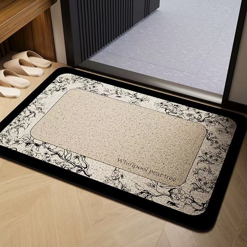 高级感入户门地垫丝圈大门口进门蹭脚垫入门门垫门外家用室外地毯