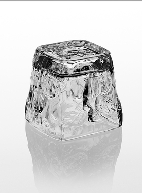 稀奇艺术罗马之心方形威士忌酒杯复古杯子艺术品水晶结婚礼物