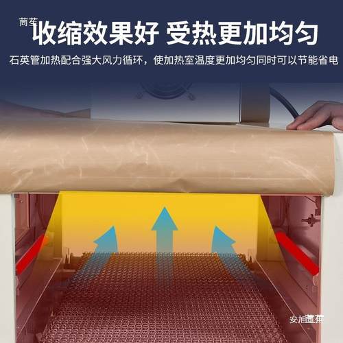 喷气式热收缩膜包装机 全自动热缩膜包装机热收缩机 塑封机热缩机
