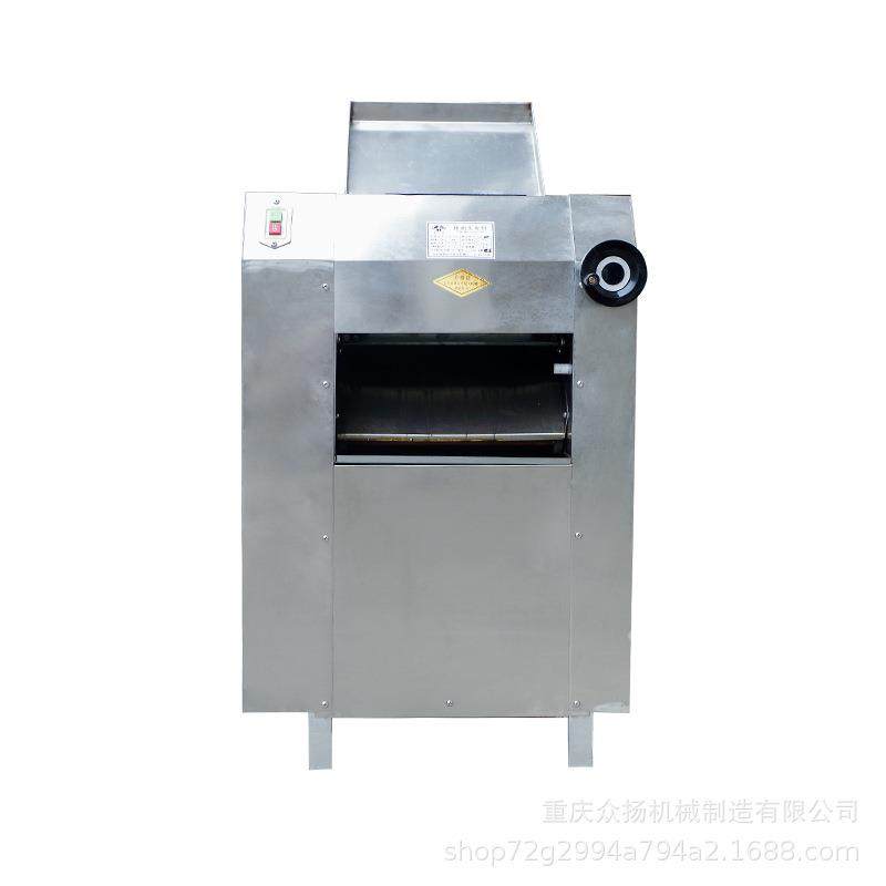 YP-350型不锈钢压面机电动揉面压皮机面皮机制皮机压饺子皮机