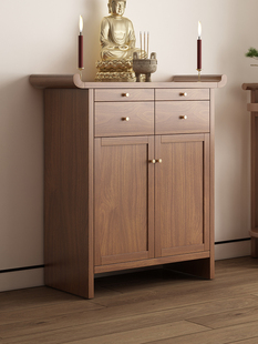 中式实木佛龛供桌神台财神爷供桌香案台观音佛像供座台神龛供奉台