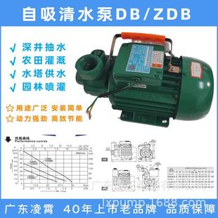 广东水泵清水增压泵1ZDB35自吸泵