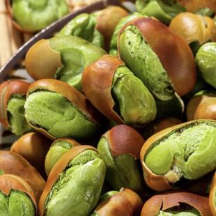 (新店福利)喜云祥开 口绿心蚕豆原味炒货非油炸香酥脆零食