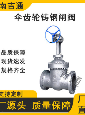 Z541H-25C伞齿轮铸钢大口径闸阀 蒸汽油品用 耐磨损耐腐蚀