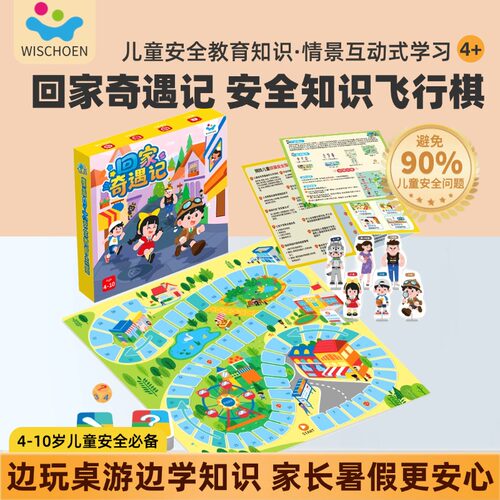 智蔻回家奇遇记飞行棋暑假更安全