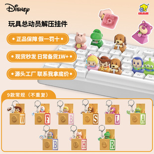 玩具总动员Crazy按按解压挂件盲盒圣诞盲袋小盲袋可爱动漫周边