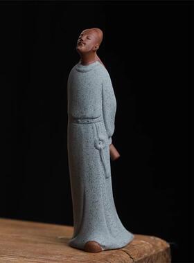 石县李白陶瓷历史人物雕塑饰品创意中式门厅桌茶室装饰