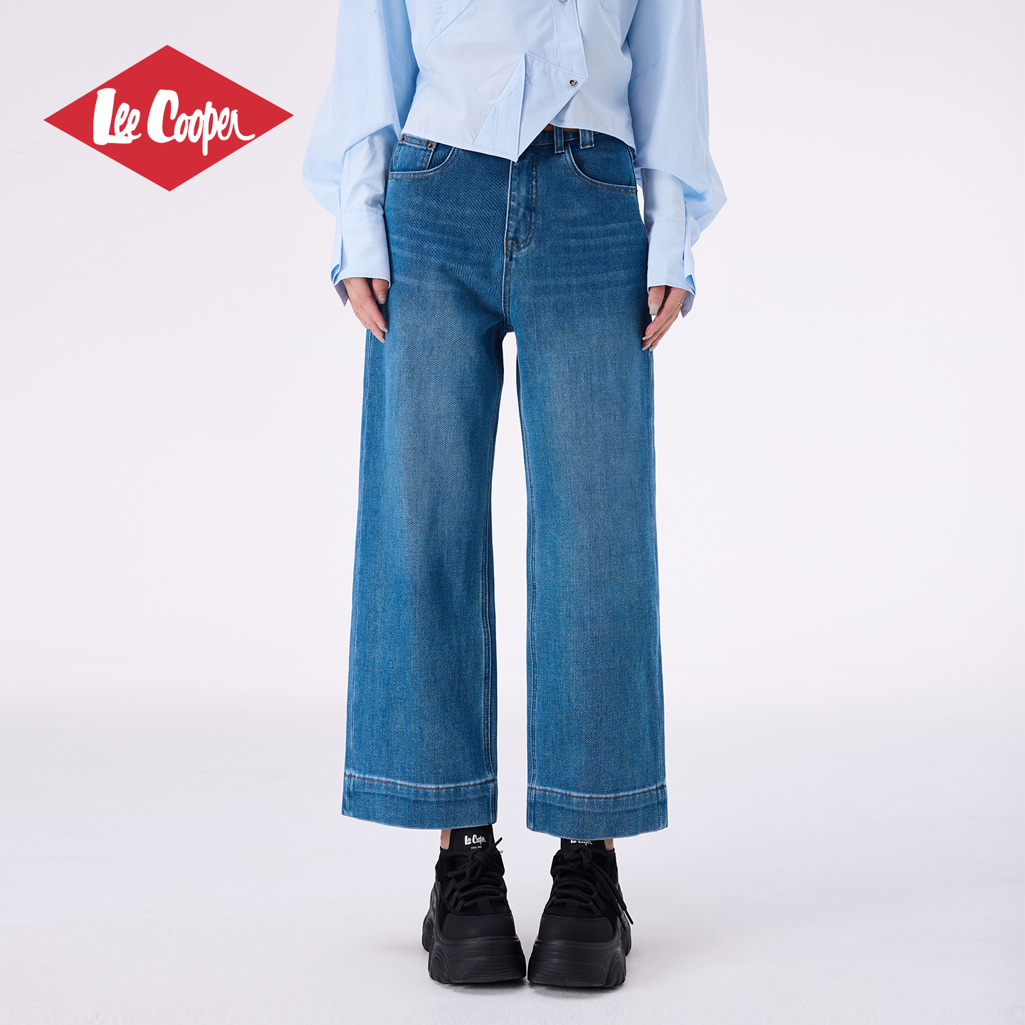 LeeCooper直筒牛仔裤女