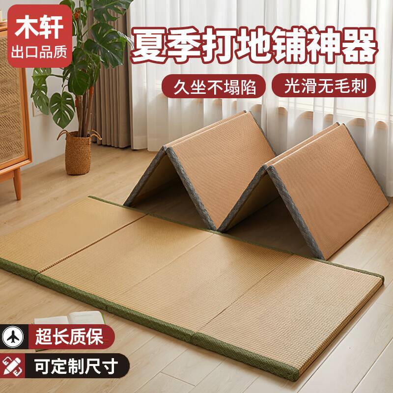 榻榻米垫子床垫遮盖物椰棕地垫日式夏天可折叠定制午休打地铺睡垫