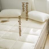 出口订单 a类棉质床垫棉质羽绒床垫单床1.5米双床1.8米棉质棉