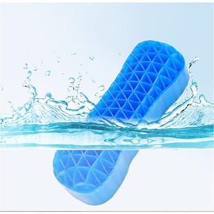 芝英 凝胶硅胶蜂窝枕 保护颈椎可水洗冰枕 凉枕头枕芯头枕