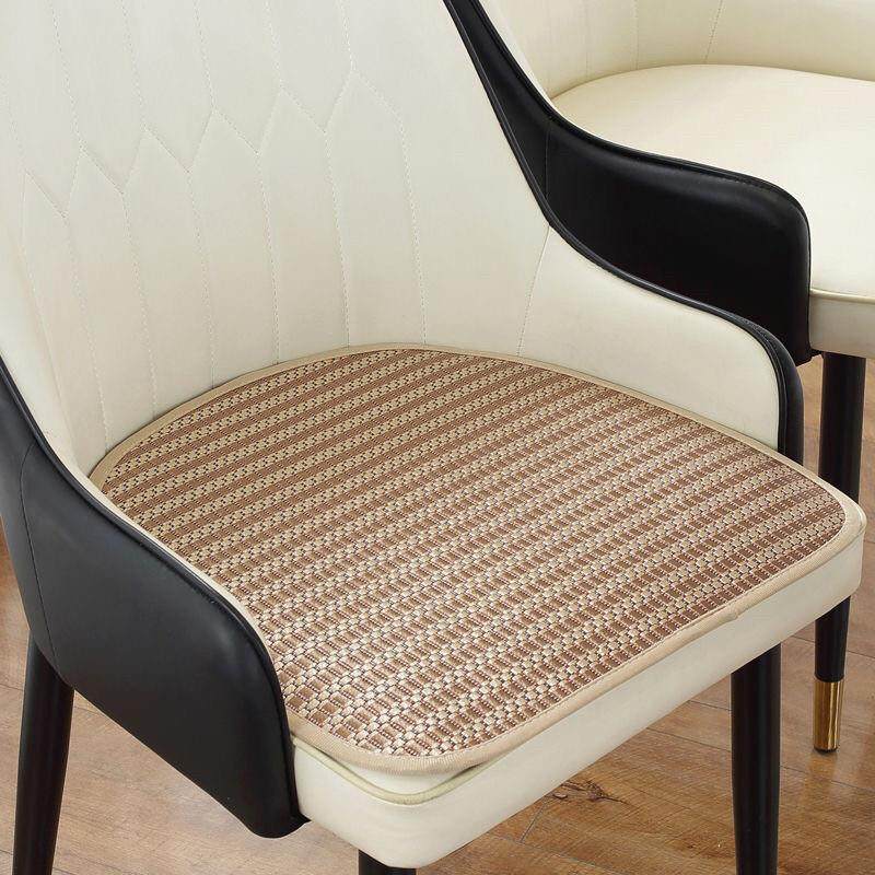 简约U型餐桌椅子垫夏季凉席冰丝餐椅垫北欧马蹄形防滑坐垫夏凉垫,居家布艺,椅垫,淘宝优惠券,粉丝福利购,淘宝优惠卷