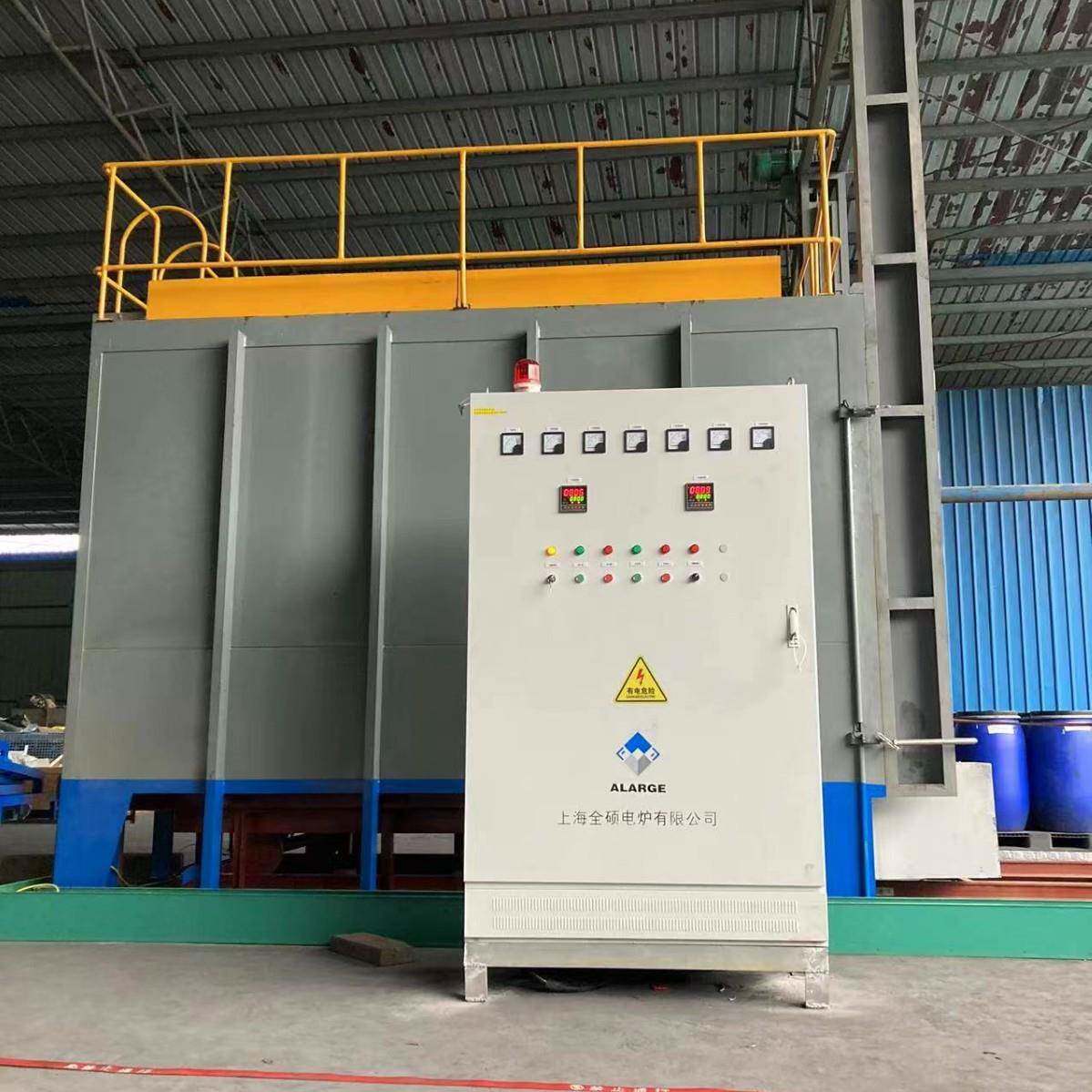 全硕实体工厂可根据要求设计制作高温台车炉高温台车式电加热炉