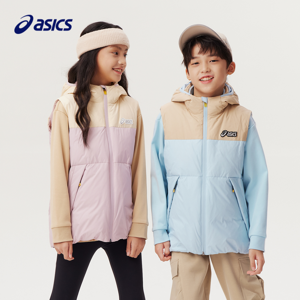 亚瑟士防水保暖羽绒马甲