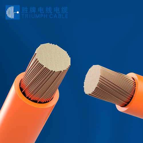 胜牌屏蔽线新能源汽车内部高压连接线线束XLPE低烟无卤橙色125°C