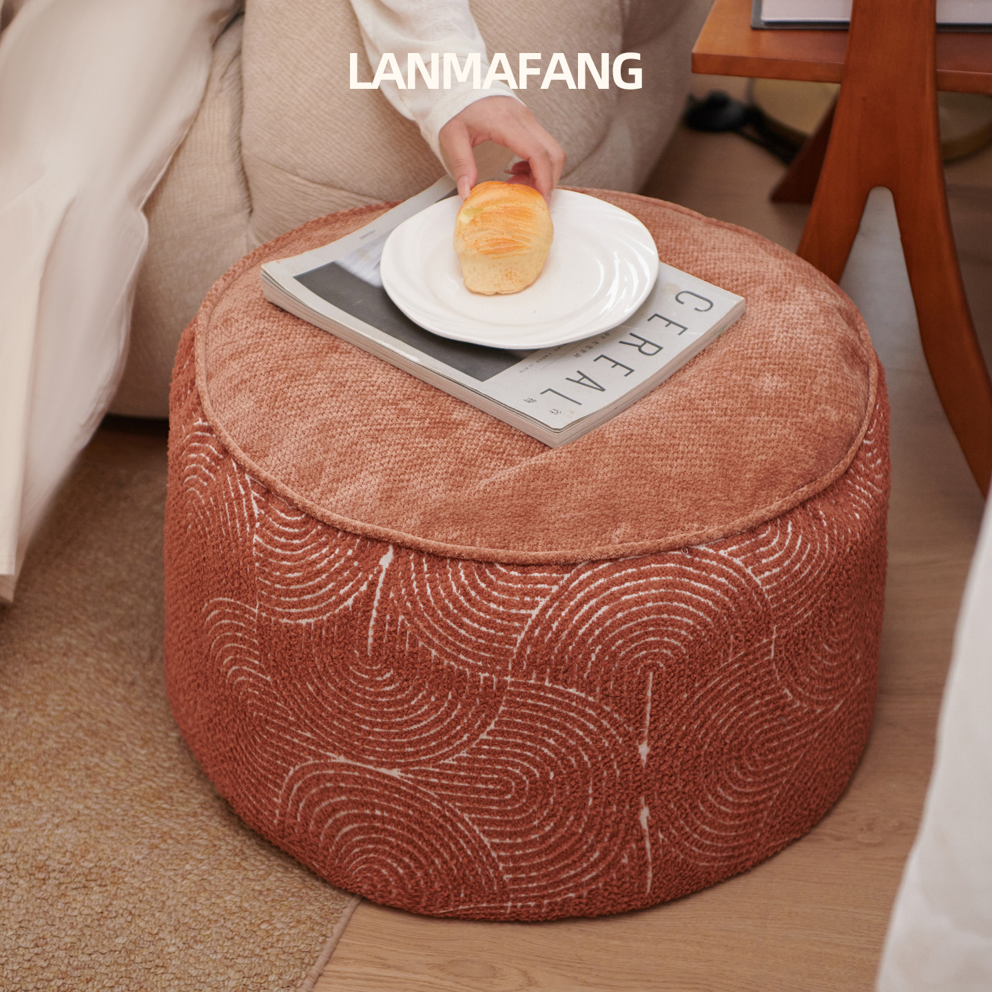 坐墩蒲团坐垫不塌懒人坐垫座墩蒲团客厅中古风可拆洗不含芯榻榻米,居家布艺,蒲团,淘宝优惠券,粉丝福利购,淘宝优惠卷