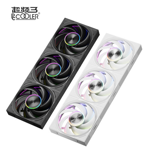 超频三光翼F7X120积木风扇ARGB