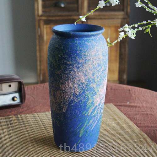 正品景德花镇陶瓷瓶罐装饰品家居摆件新中式客视厅插花电柜水培粗