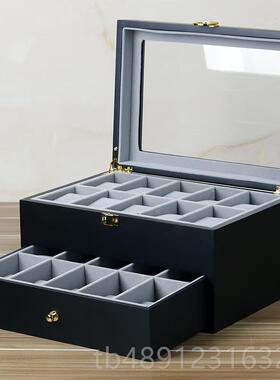 正品檀韵致远4烤油2漆61012位手表盒新品手配饰表收纳展示盒木盒