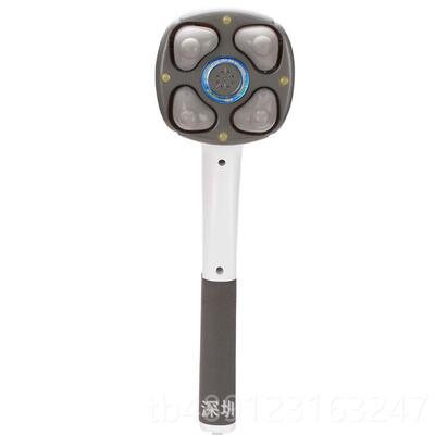 正品全敲身电动手持摩器双头穴位按棒不捶求人经络击拍打锤保健理