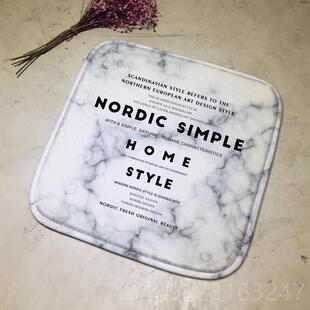 正品北欧简约逼沙格垫 办室餐椅垫发吊椅公垫转椅子凳子汽车坐坐