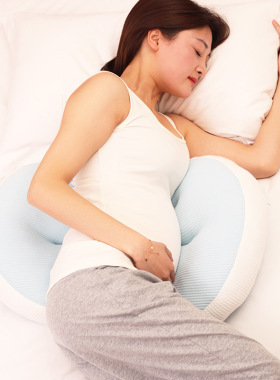 枕头护腰侧睡枕u型睡觉侧卧枕托腹垫靠枕亚马逊批发孕产妇孕期