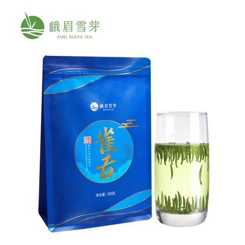 2025新茶现货峨眉雪芽 雀舌绿茶250g 半斤装茶叶春茶嫩芽散装