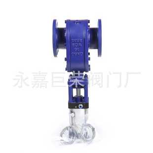 双密封耐磨 南高阀门 气动陶瓷双闸板进料阀 Z644TC 粉体输送用