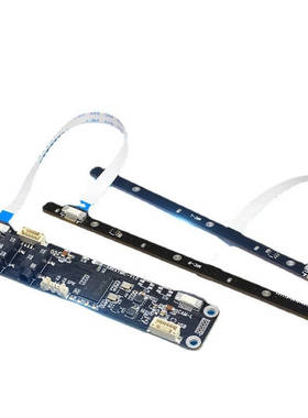 HXSJ USB模组 6阵列全向8麦克风远场回音消噪AEC声源定位DOA现货