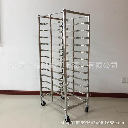 架12盘不YM-12AY锈钢烤盘架带万向轮活式饼盘车烘面包焙动车架