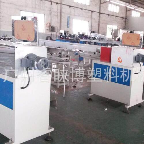 PE聚乙烯化妆品喷头管挤线665机出生产PP设PE小管挤出机拉管机备