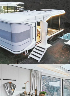 新晋网红打卡太空舱民宿整体设备方便移动景区农庄山庄度假酒店