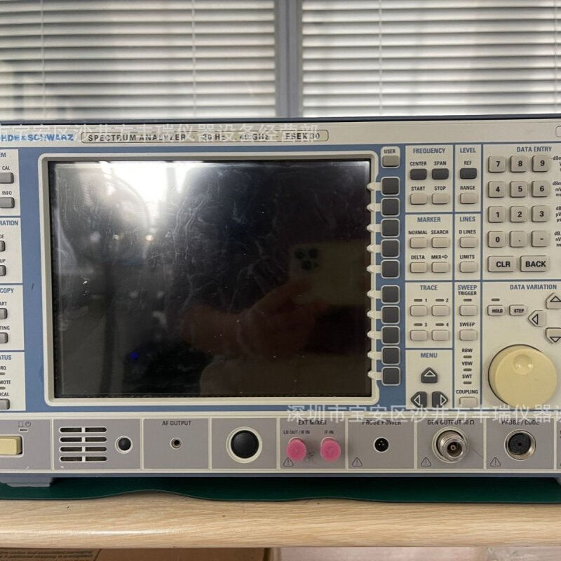 供应R&S FSEK30频谱分析仪  40GHz超宽频 160MHz实时带宽频谱仪