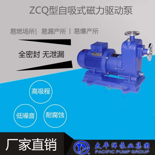 ZCQ型不锈钢自吸式磁力驱动泵，驱动自吸式磁力泵，厂家直销