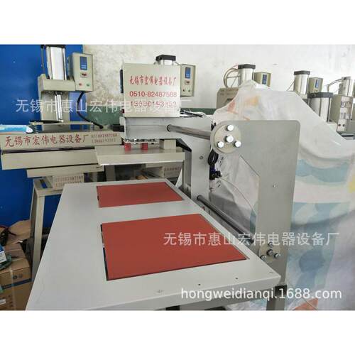 上QD400*60滑烫动画气动烫画机烫标机烫金