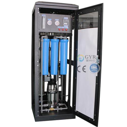 .5吨/小时反渗透中央水处理系统一化体0JCJ-RO05商用生活饮用水机