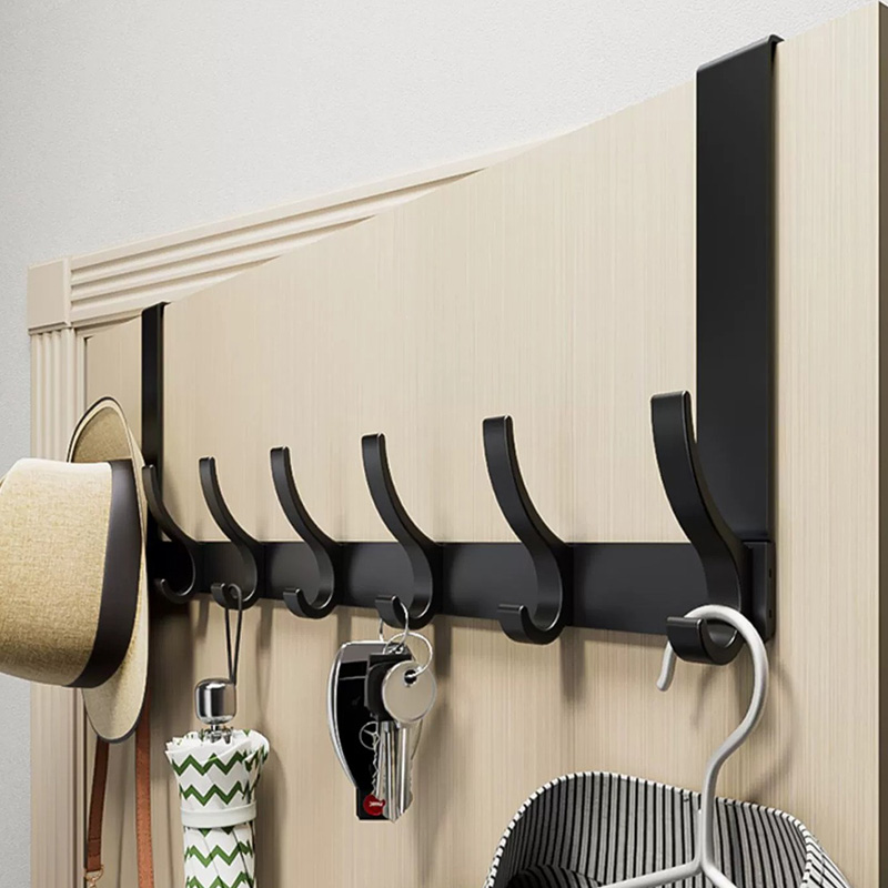 门后壁挂挂衣架免打孔收纳神器