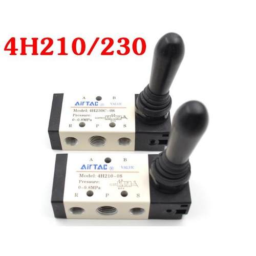亚德客型气动手动阀 放气阀4H21008 4H210-08 06 4H230C-08 4H230