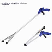 可折叠式 夹取物器捡拾取器捡垃圾夹子保洁环卫工人老人家用辅助器