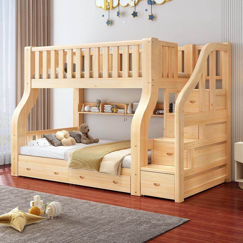 上下床全实木子母床上下床双层床多功能高低床儿童床上下铺