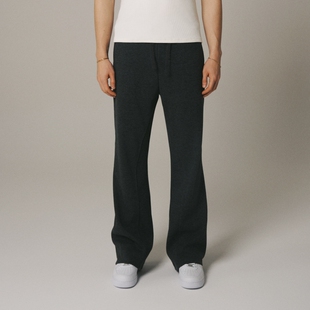 Azure Hues『绵羊毛』男女微喇拼布休闲度假慵懒百搭新贵老钱卫裤