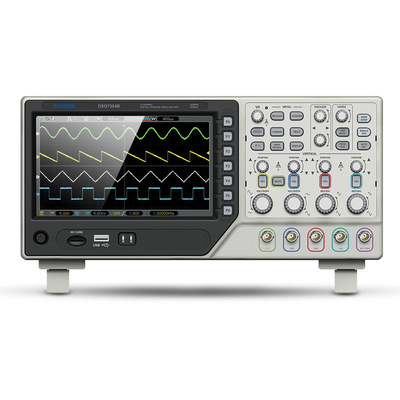 汉泰hantekDSO7082B/7102/7204台式2/4通道示波器60-300MHz带宽2G