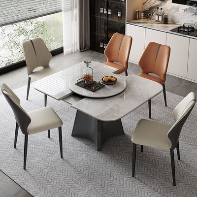 微晶石餐桌现代简约轻奢