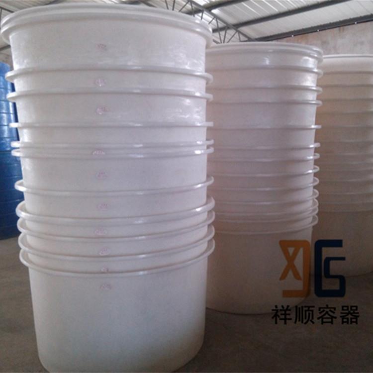 M-1200L食品清洗桶1200升腌制泥螺桶1.2吨塑料海鲜圆桶浸泡桶
