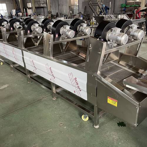 全自动翻转式食品包装袋风干机净菜清洗风干机脆骨软包装沥水机